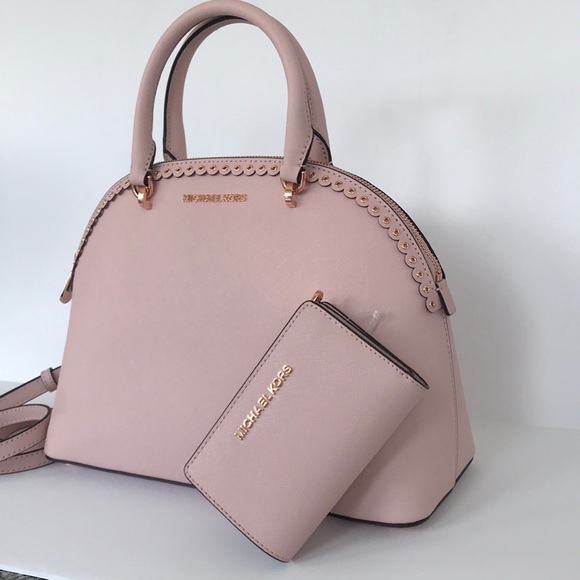 2pc Michael Kors dome satchel bag bifold wallet - Picture 3 of 8